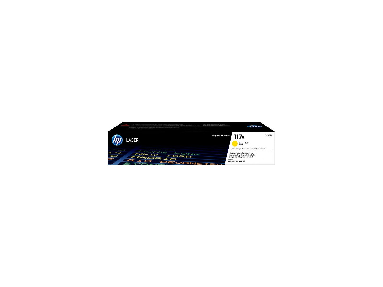 W2072A W2072A HP 117A Yellow Original Laser Toner Cartridge 1070866 W2072A W2072A HP 117A Yellow Original Laser Toner Cartridge 1070866