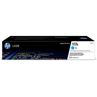 W2071A HP 117A Cyan Original Laser Toner Cartridge 1070865