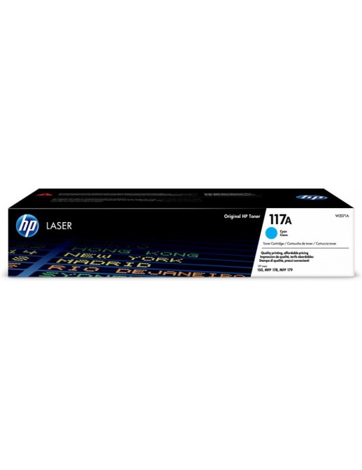 W2071A W2071A HP 117A Cyan Original Laser Toner Cartridge 1070865