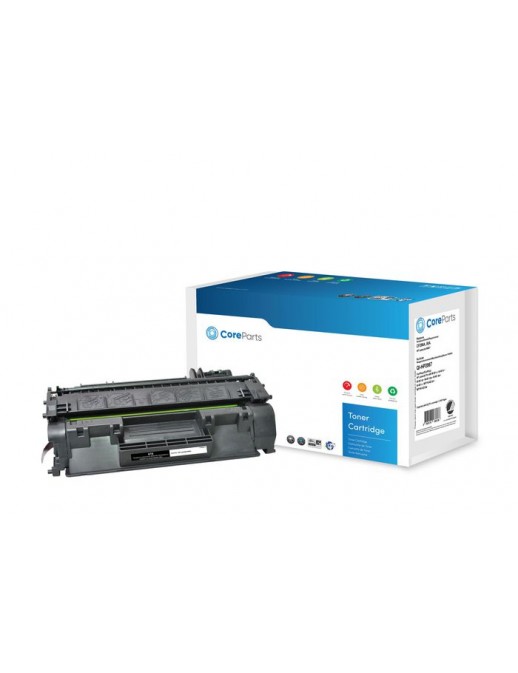 QI-HP2067 QI-HP2067 CoreParts Toner Black CF280A Pages: 2.700, Nordic Swan HP LaserJet M401 (80A) CF280A, APTHP280AE