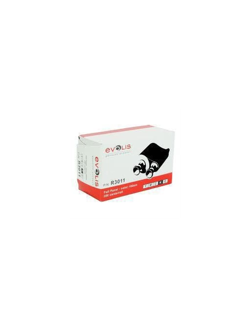 R3011 R3011 Evolis R3011 - YMCKO Color Ribbon 200136, 534-363