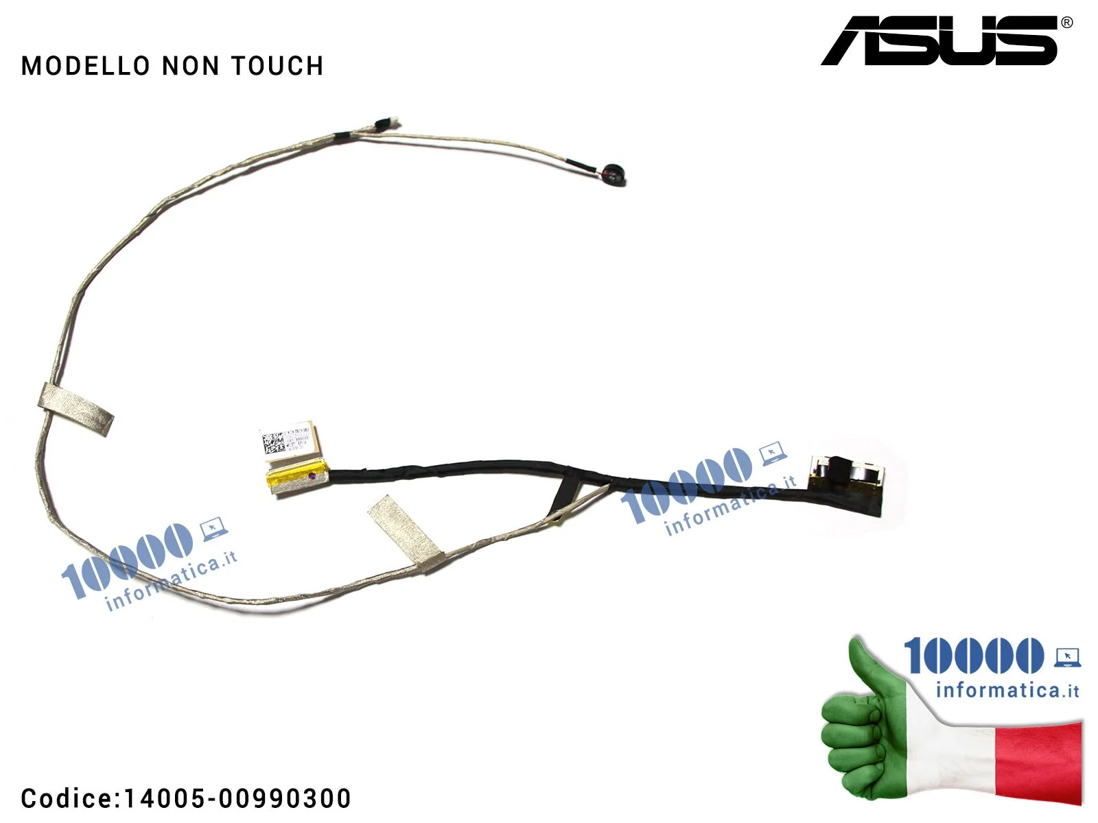 14005-00990300 Cavo Flat LCD ASUS [NON TOUCH] VivoBook S451 S451L S451LA S451LB S451LN [VERSIONE NON TOUCH] 14005-00990300