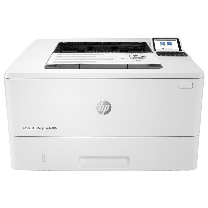 3PZ15AB19 HP LaserJet Enterprise M406dn, Laser, 1200 x 1200dpi, 40ppm, A4, 1024MB, LCD
