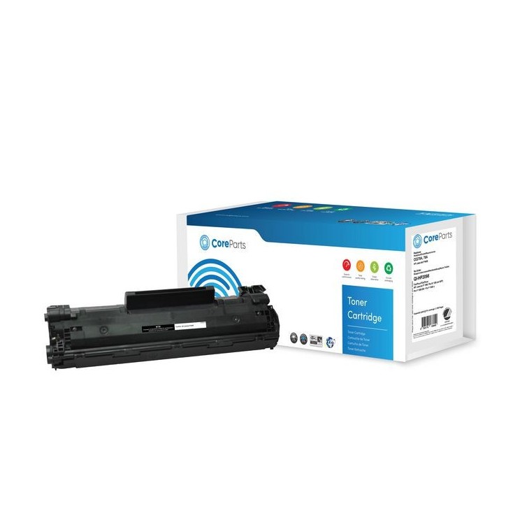 QI-HP2098 CoreParts Toner Black CE278A Pages: 2.100, Nordic Swan HP LaserJet P1606 (78A) CE278A, APTHP278AE QI-HP2098 CoreParts Toner Black CE278A Pages: 2.100, Nordic Swan HP LaserJet P1606 (78A) CE278A, APTHP278AE