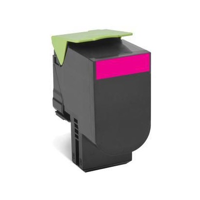 80C2HME Lexmark Magenta toner, 3000 pages, compatible with CX410de / CX410dte / CX410e / CX510de...