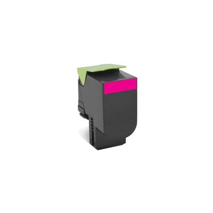 80C2HME Lexmark Magenta toner, 3000 pages, compatible with CX410de / CX410dte / CX410e / CX510de / CX510dhe / CX510dthe