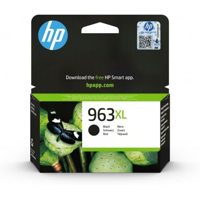 3JA30AE HP 963Xl High Yield Black Original Ink Cartridge