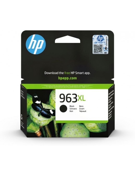 3JA30AE HP 963Xl High Yield Black Original Ink Cartridge