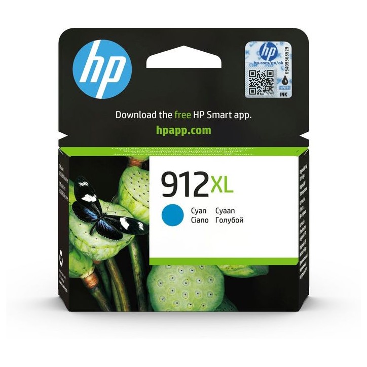 3YL81AE HP 912Xl High Yield Cyan Original Ink Cartridge