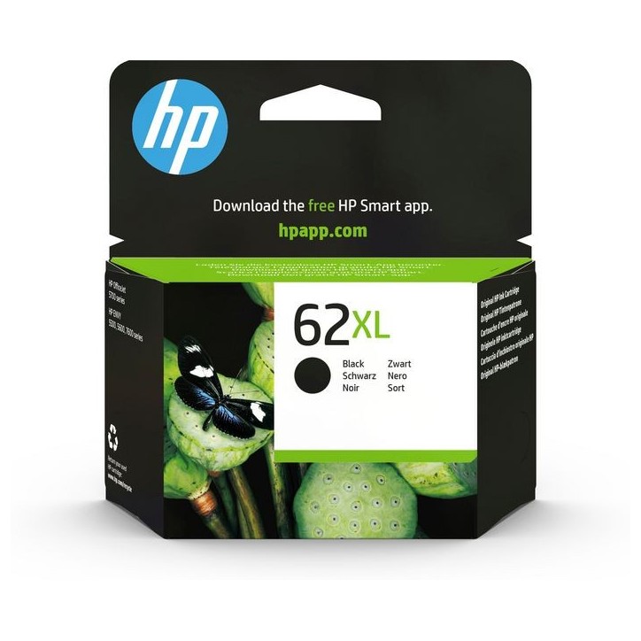 C2P05AE HP 62Xl High Yield Black Original Ink Cartridge