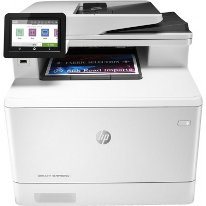 W1A78A W1A78A HP Color Laserjet Pro Mfp M479Fnw, Print, Copy, Scan, Fax, Email, Scan To Email/Pdf 50-Sheet Uncurled Adf