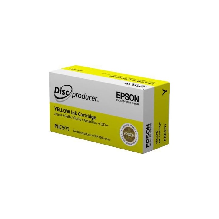 C13S020692 Epson Discproducer Ink PJIC7(Y), Yellow Epson