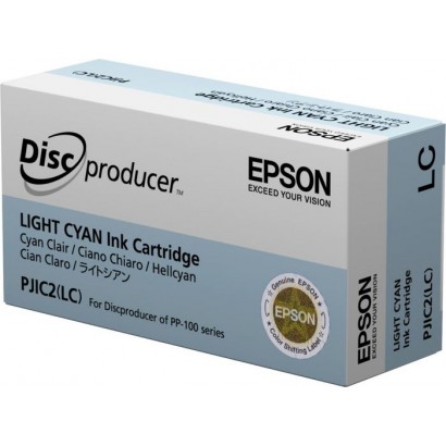 C13S020689 C13S020689 Epson Discproducer Ink PJIC7(LC), Light Cyan Epson Features DSE