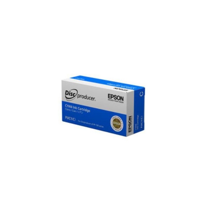 C13S020688 Epson Discproducer Ink PJIC7(C), Cyan Epson