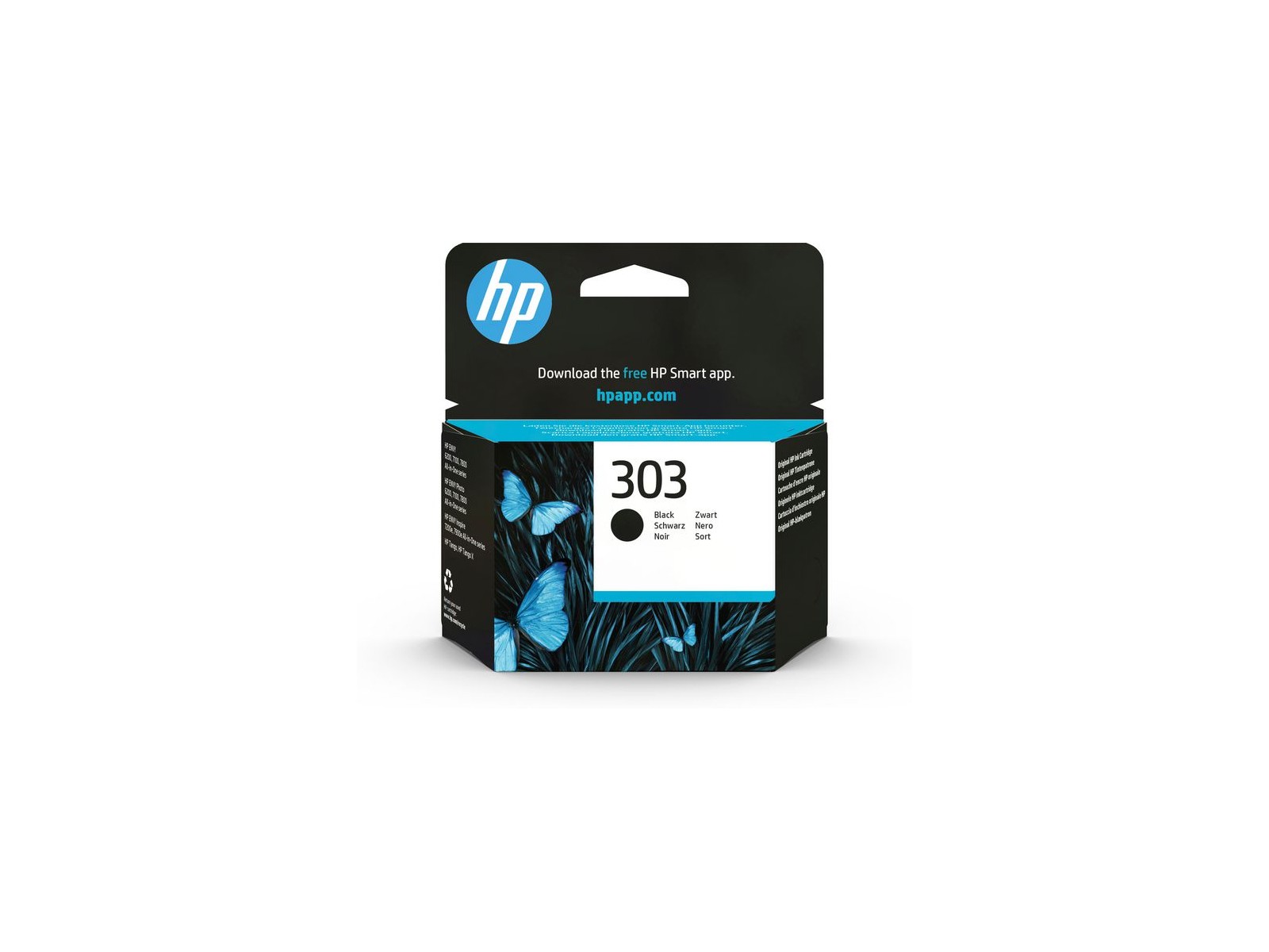 T6N02AE T6N02AE HP 303 Black Original Ink Cartridge T6N02AE T6N02AE HP 303 Black Original Ink Cartridge