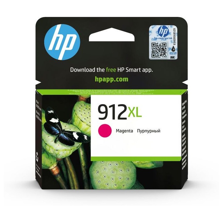 3YL82AE HP 912Xl High Yield Magenta Original Ink Cartridge