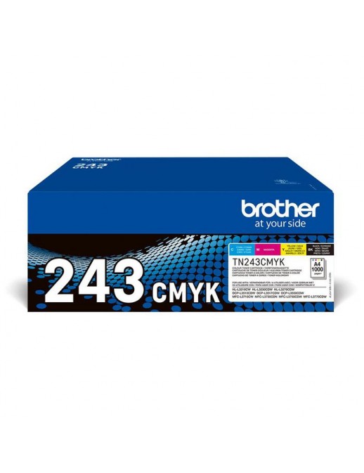 TN-243CMYK Brother Toner Cartridge 1 Pc(S) Original Black, Cyan, Magenta, Yellow