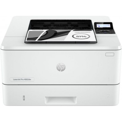 2Z606F 2Z606F HP Laserjet Pro 4002Dw Printer, Print, Two-Sided Printing Fast First Page Out Speeds Compact Size Energy Effici...