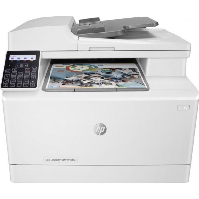 7KW56A 7KW56A HP Color Laserjet Pro Mfp M183Fw, Print, Copy, Scan, Fax, 35-Sheet Adf Energy Efficient Strong Security Dualban...
