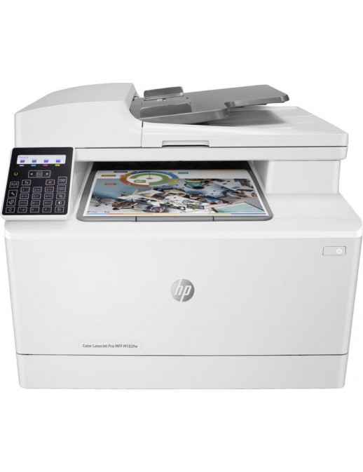7KW56A 7KW56A HP Color Laserjet Pro Mfp M183Fw, Print, Copy, Scan, Fax, 35-Sheet Adf Energy Efficient Strong Security Dualban...