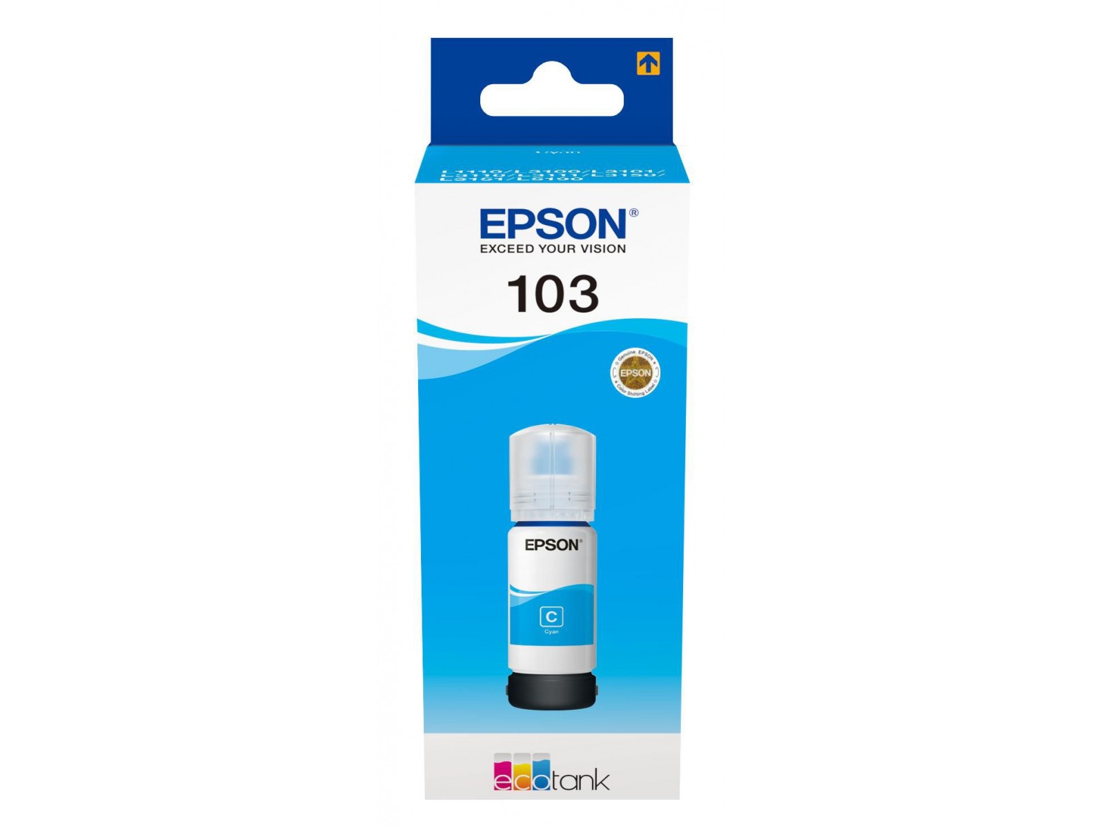 C13T00S24A C13T00S24A Epson 103 Ink Cartridge 1 Pc(S) Original Blue C13T00S24A C13T00S24A Epson 103 Ink Cartridge 1 Pc(S) Original Blue
