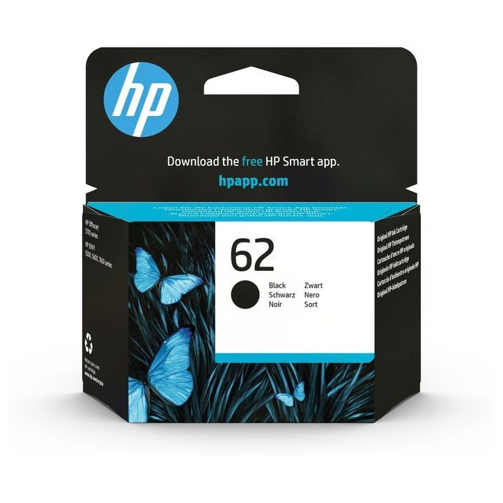 C2P04AE HP 62 Black Original Ink Cartridge
