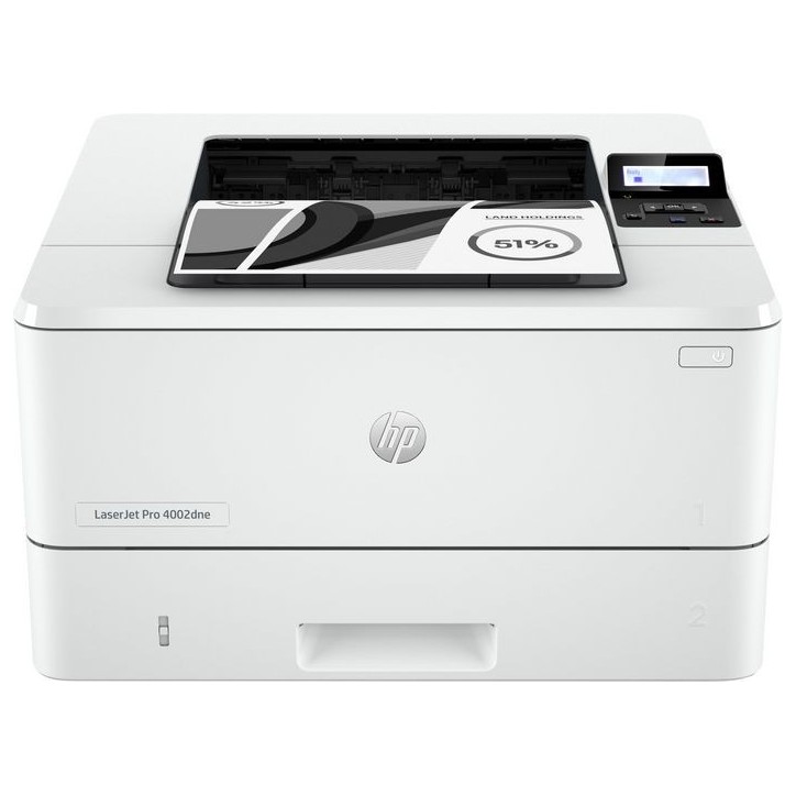 2Z605EB19 HP Laserjet Pro Hp 4002Dne Printer, Black And White, Printer For Small Medium Business, Print, Hp+ Hp Instant Ink Elig