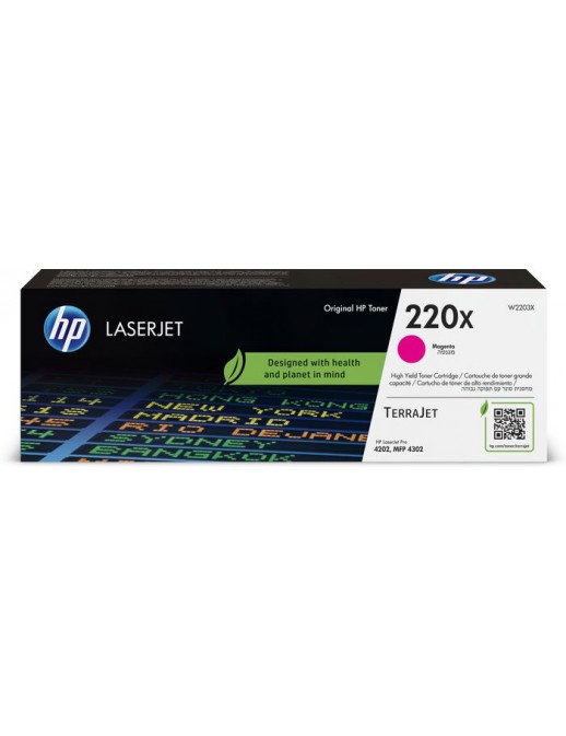 W2203X W2203X HP 220X Magenta Original Laserjet Toner Cartridge