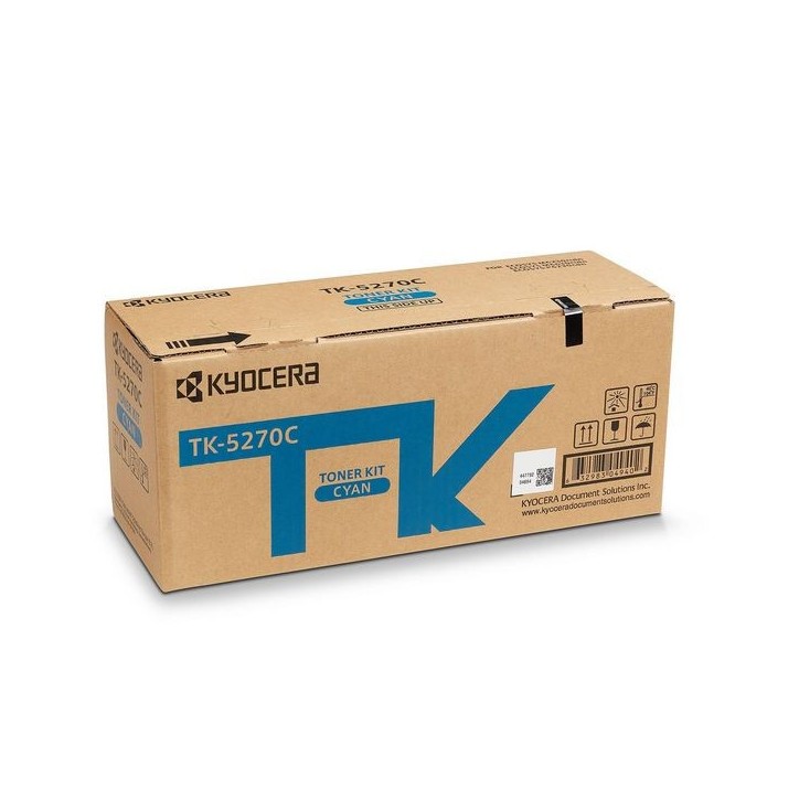 1T02TVCNL0 Kyocera TK-5270C toner cartridge 1 pc(s) Original Cyan 826104