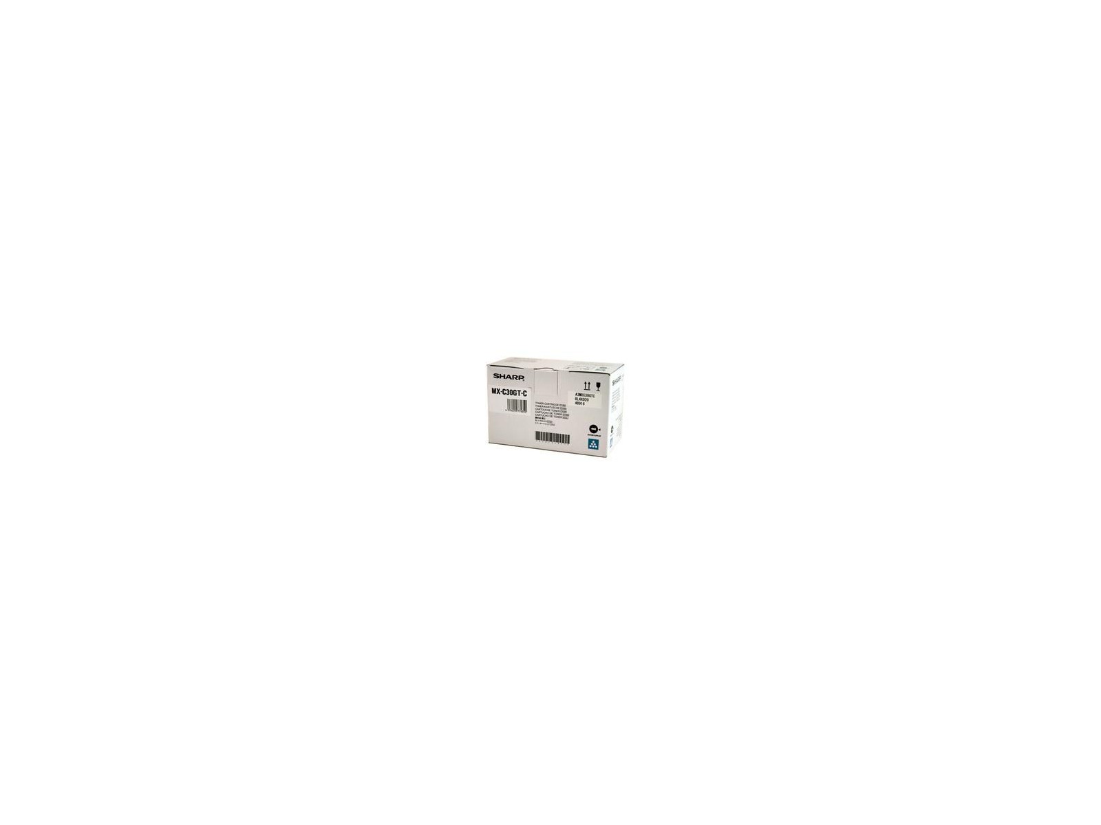 MXC30GTC MXC30GTC Sharp Mx-C30Gtc Toner Cartridge 1 Pc(S) Original Cyan MXC30GTC MXC30GTC Sharp Mx-C30Gtc Toner Cartridge 1 Pc(S) Original Cyan