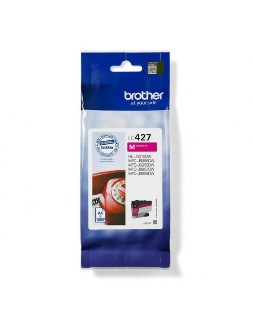 LC427M LC427M Brother LC-427M ink cartridge Original Standard Yield Magenta. Minimum order qty. 5 pcs.