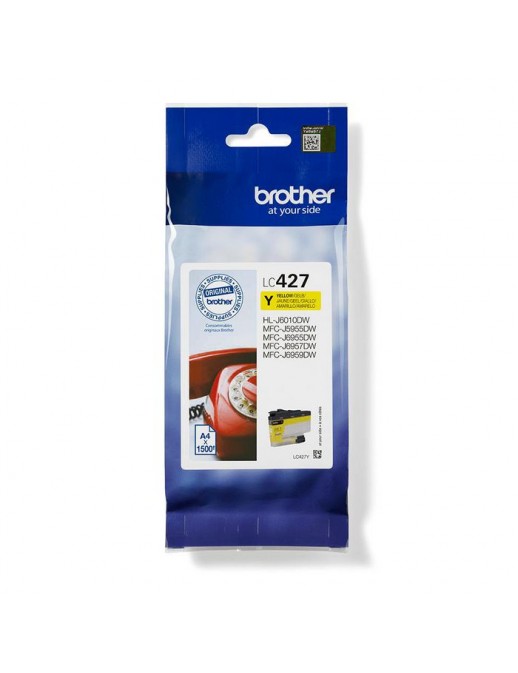 LC427Y Brother LC-427Y ink cartridge Original Yellow. Minimum order qty. 5 pcs.