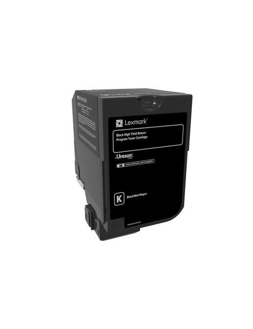 74C2HK0 74C2HK0 Lexmark 20K Black Return Program Toner Cartridge (CS720, CS725) 825692