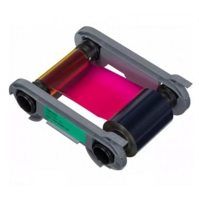 R5F208E100 Evolis YMCKO Color Ribbon - 300 prints / roll, for Primacy 2