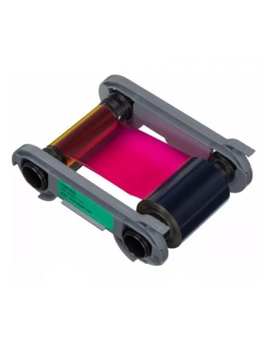 R5F208E100 Evolis YMCKO Color Ribbon - 300 prints / roll, for Primacy 2