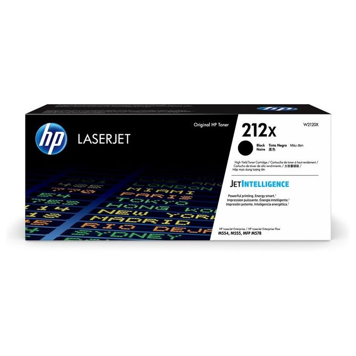 W2120X HP 212X High Yield Black Original LaserJet Toner Cartridge