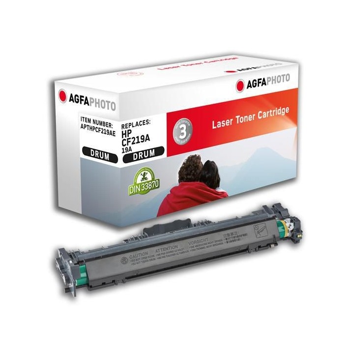 APTHPCF219AE AgfaPhoto Printer Drum for LaserJet Pro MFP M130fn, Black, 12000 pages