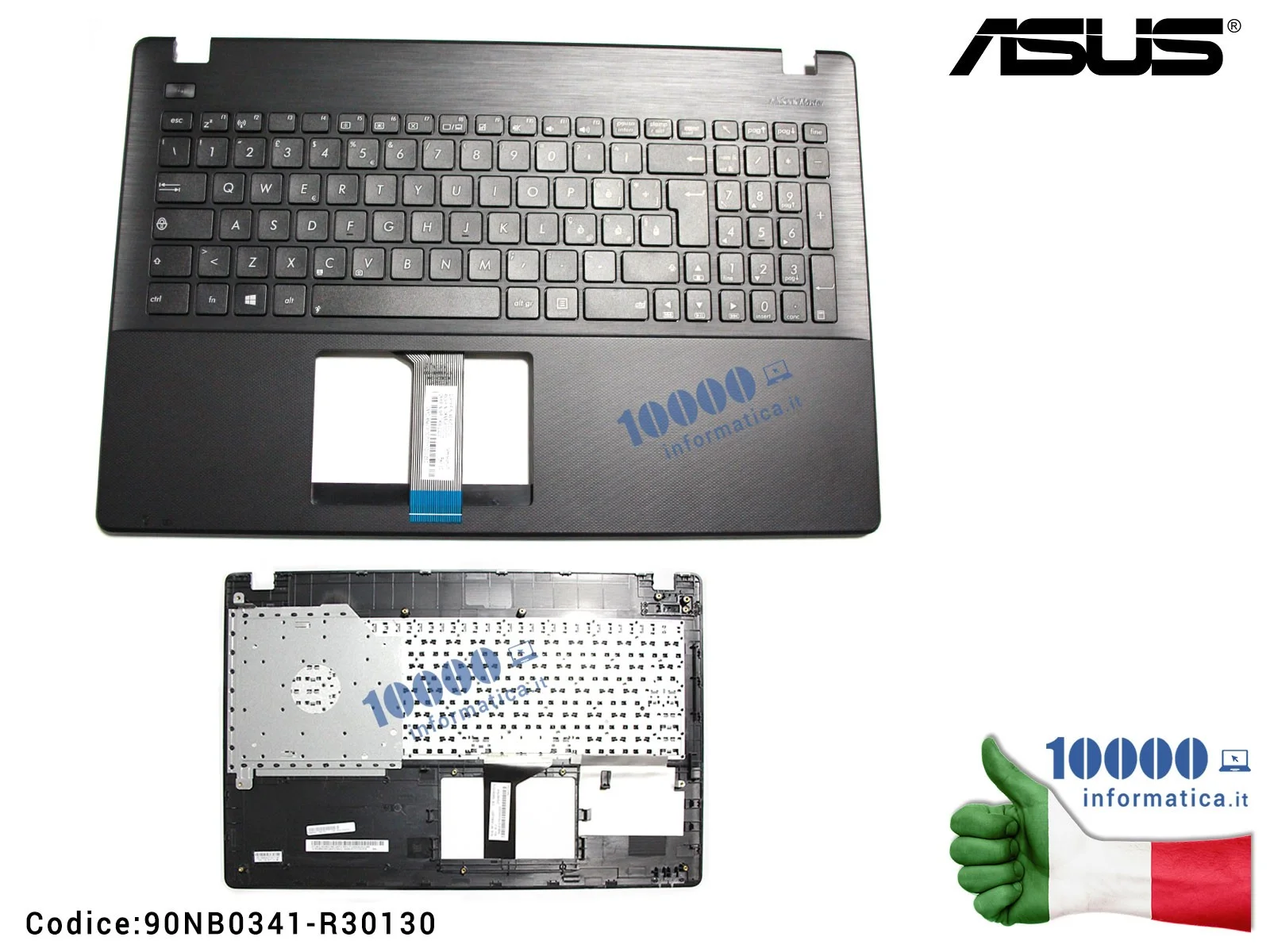 90NB0341-R30130 Tastiera Italiana Completa di Top Case Superiore ASUS X551CA P551CA R512CA F551CA D550CA MP-13K96I0-9201 0KNB... 90NB0341-R30130 Tastiera Italiana Completa di Top Case Superiore ASUS X551CA P551CA R512CA F551CA D550CA MP-13K96I0-9201 0KNB...
