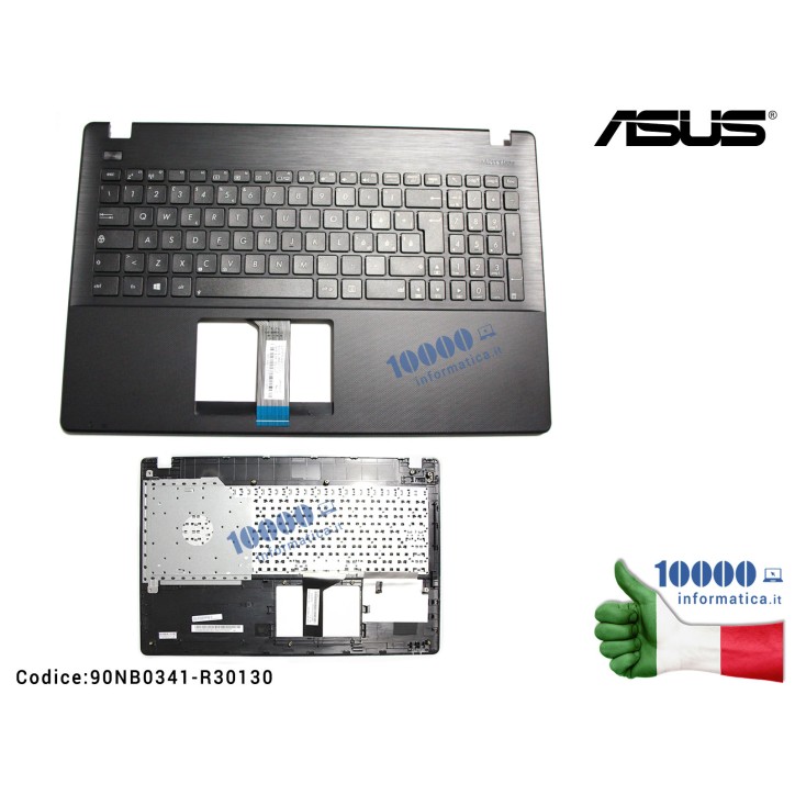 Tastiera Italiana Completa di Top Case Superiore ASUS X551CA P551CA R512CA F551CA D550CA MP-13K96I0-9201 0KNB0-610CIT00 AEXJCI00 Tastiera Italiana Completa di Top Case Superiore ASUS X551CA P551CA R512CA F551CA D550CA MP-13K96I0-9201 0KNB0-610CIT00 AEXJCI00