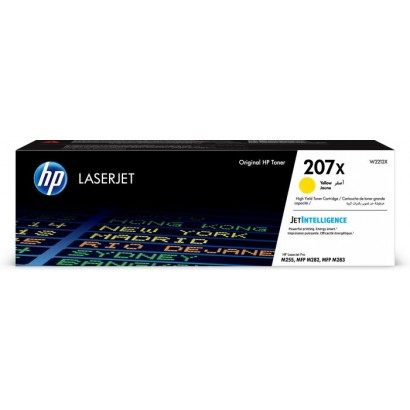 W2212X W2212X HP 207X High Yield Yellow Original LaserJet Toner Cartridge