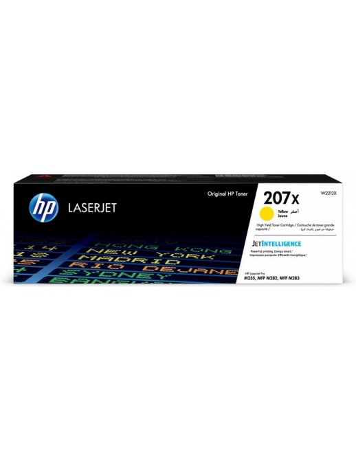 W2212X W2212X HP 207X High Yield Yellow Original LaserJet Toner Cartridge