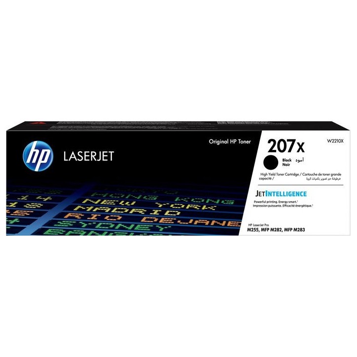 W2210X HP 207X High Yield Black Original LaserJet Toner Cartridge