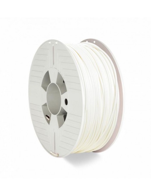 55058 Verbatim PET-G, 2.85mm, 69 MPa, 2050 MPa, 8.1 kJ/m², White