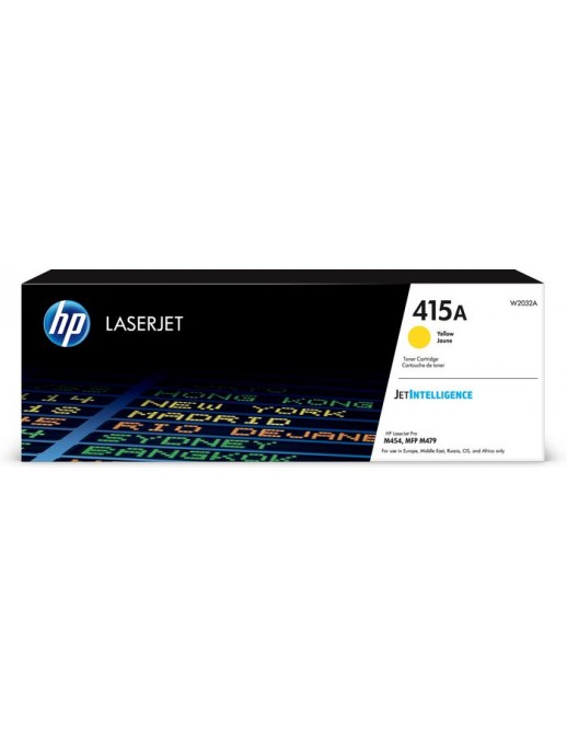 W2032A W2032A HP 415A Yellow Original LaserJet Toner Cartridge 1037187