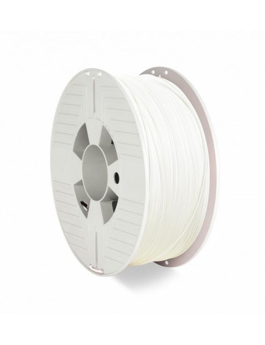 55050 Verbatim PET-G, 1.75mm, 69 MPa, 2050 MPa, 8.1 kJ/m², 1kg, White