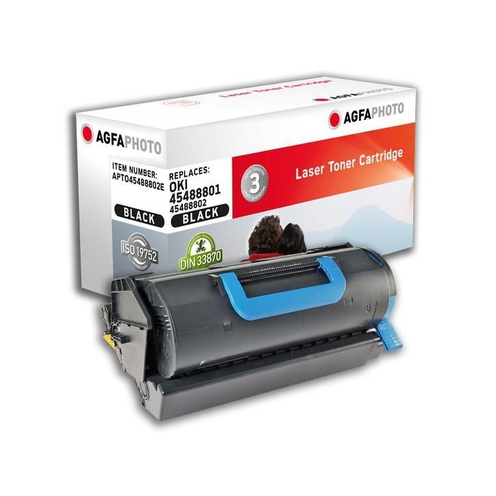 APTO45488802E AgfaPhoto 18000 page yield, f/Oki, black