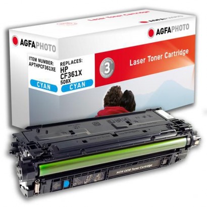 APTHPCF361XE APTHPCF361XE AgfaPhoto HP CF361X, 9500 pages, cyan