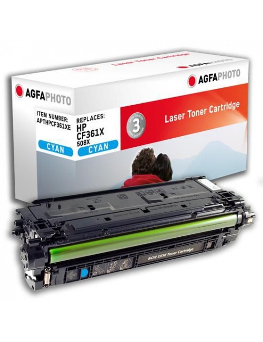 APTHPCF361XE APTHPCF361XE AgfaPhoto HP CF361X, 9500 pages, cyan