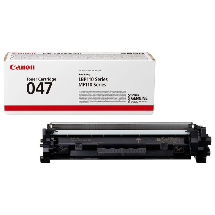 2164C002 Canon 047 Toner Cartridge, Black 819107 1600 pagine