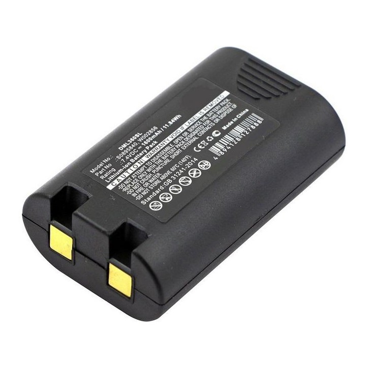 MBXPR-BA001 CoreParts Battery for M&DYMO Printer 11.8Wh Li-ion 7.4V 1600mAh Black 1759398 S0895840 W002856, PL200 LabelManager 3 MBXPR-BA001 CoreParts Battery for M&DYMO Printer 11.8Wh Li-ion 7.4V 1600mAh Black 1759398 S0895840 W002856, PL200 LabelManager 3